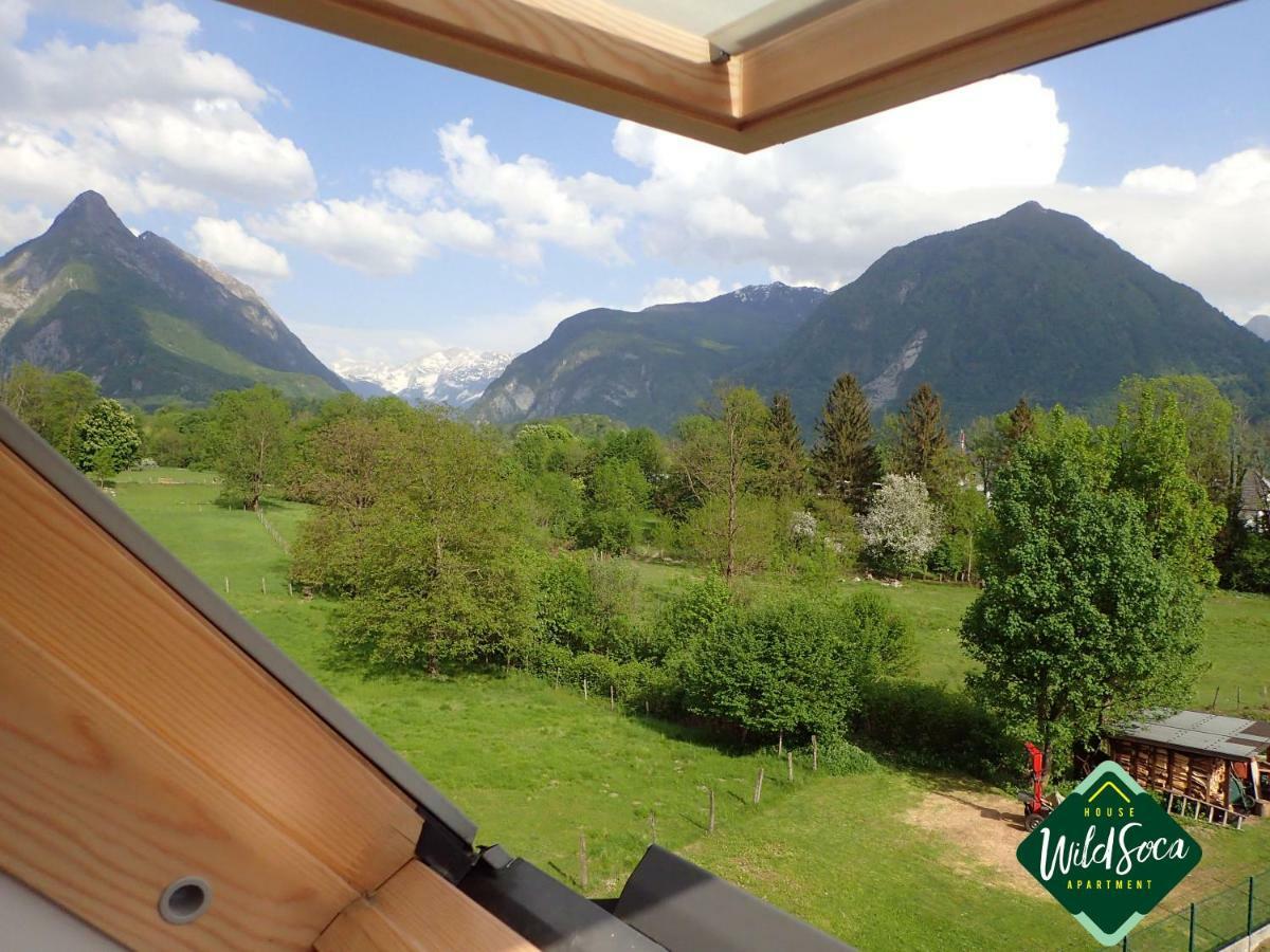 Wild Soca House Apartment No.5 Бовец Екстериор снимка